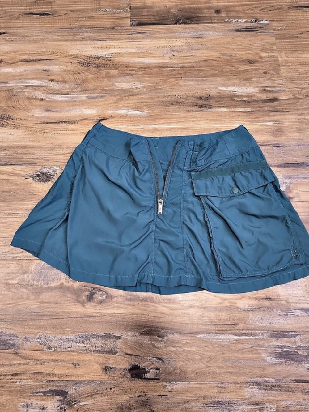 Free People Cargo skort in Teal